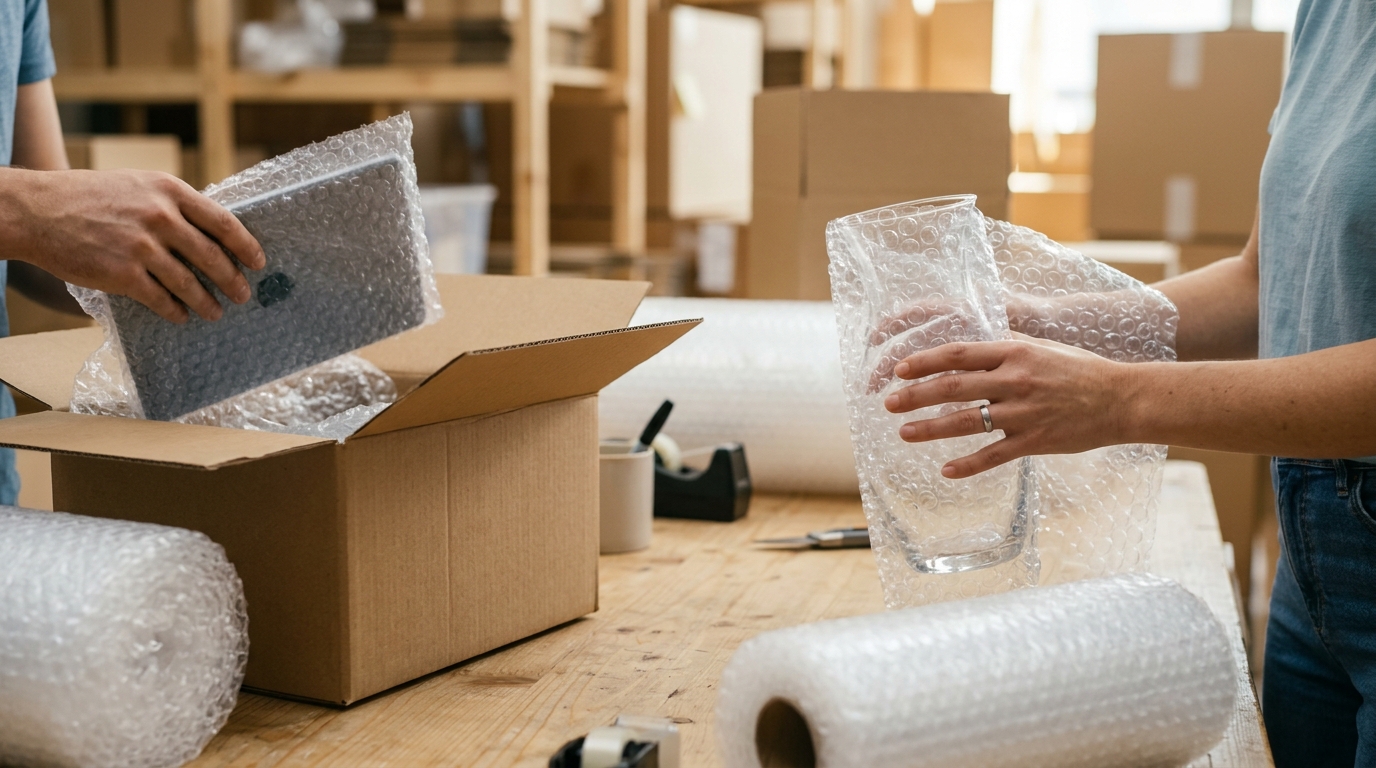 Đóng gói chống vỡ Đồ thủy tinh & Gốm sứ
